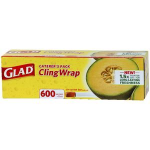glad cling wrap 600m