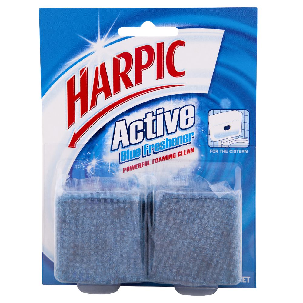 harpic active blue freshener