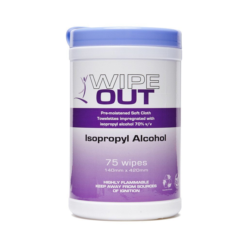 wipe out alcohol wipes
