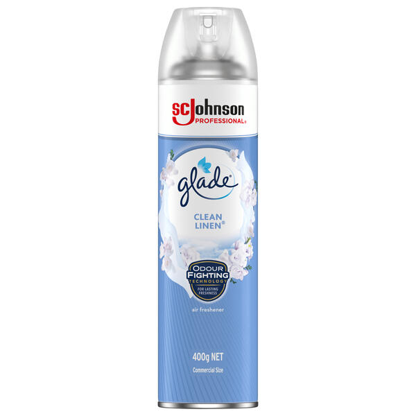 Glade | Aerosol Air Freshener - Clean Linen - 400g