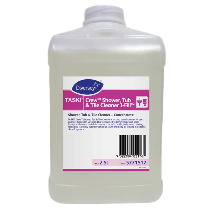 DIVERSEY CREW STT JF SHOWER/TUB/TILE CLEANER - 2.5L Each