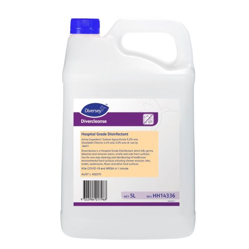 Divercleanse Hospital Grade Disinfectant - 5L