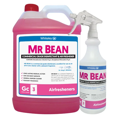 MR.BEAN | Commercial grade disinfectant, air freshener and multipurpose cleaner - 5L
