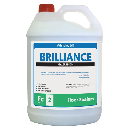 Brilliance Sealer |  Sealer/finish is a one-step, high gloss polish - 5L
