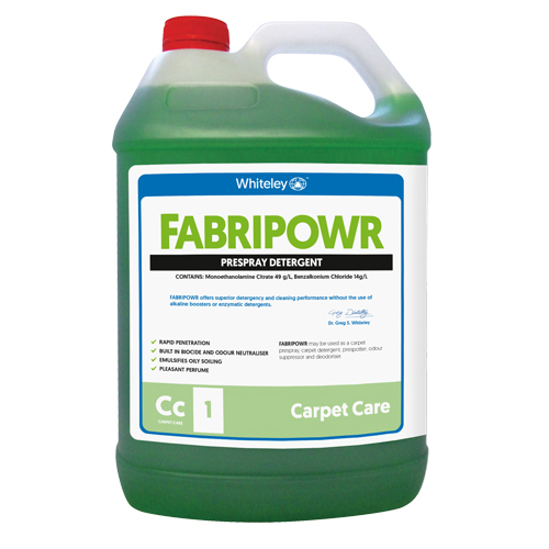 FABRIPOWR | All-in-one carpet cleaning solution & Prespray Detergent