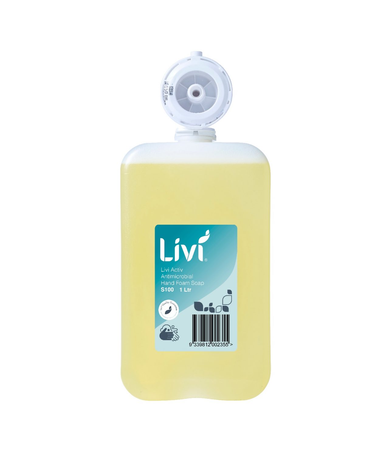 Livi Activ Antimicrobial Foam Hand Soap Pod - S100